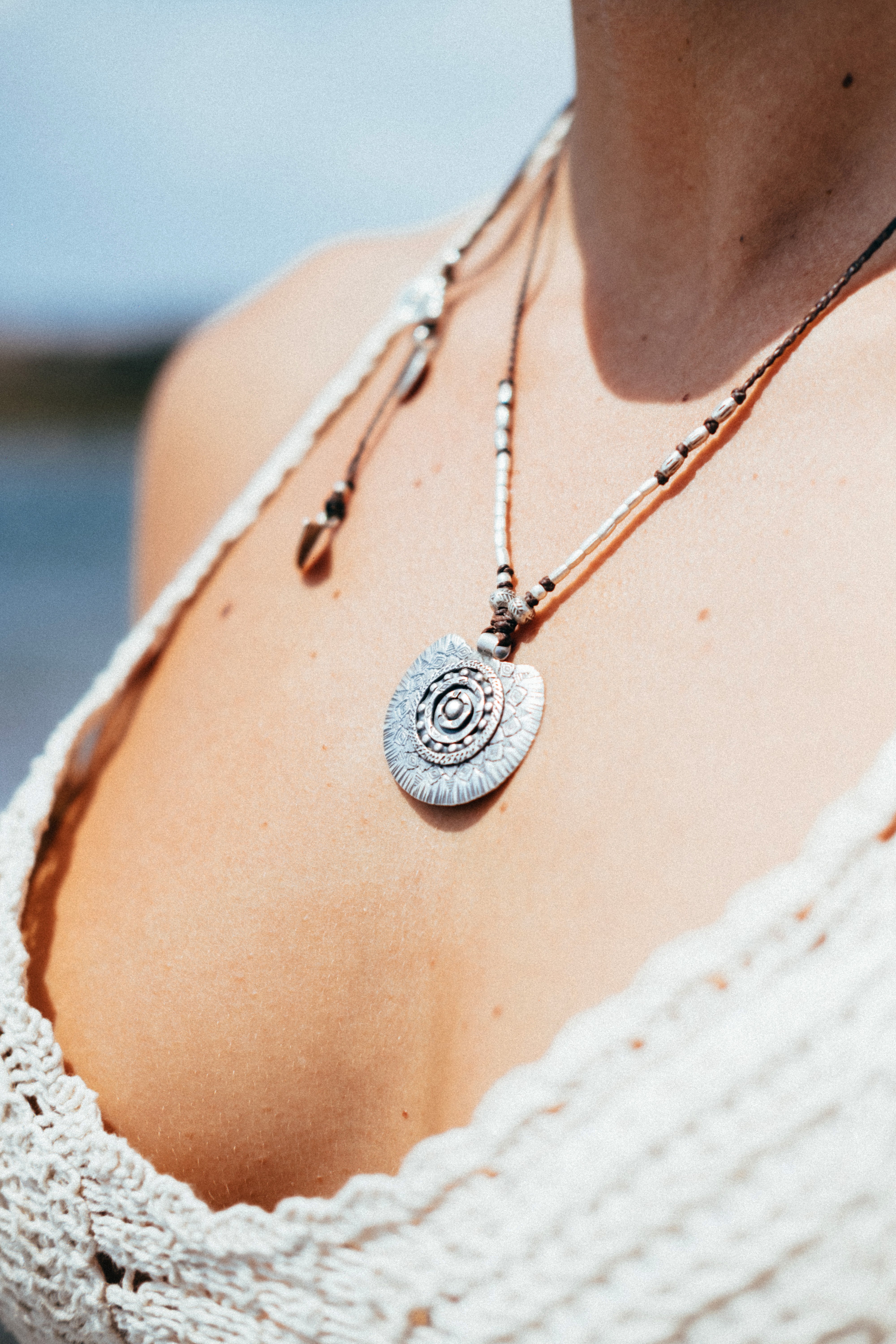 CONCENTRIC SONGS NECKLACE